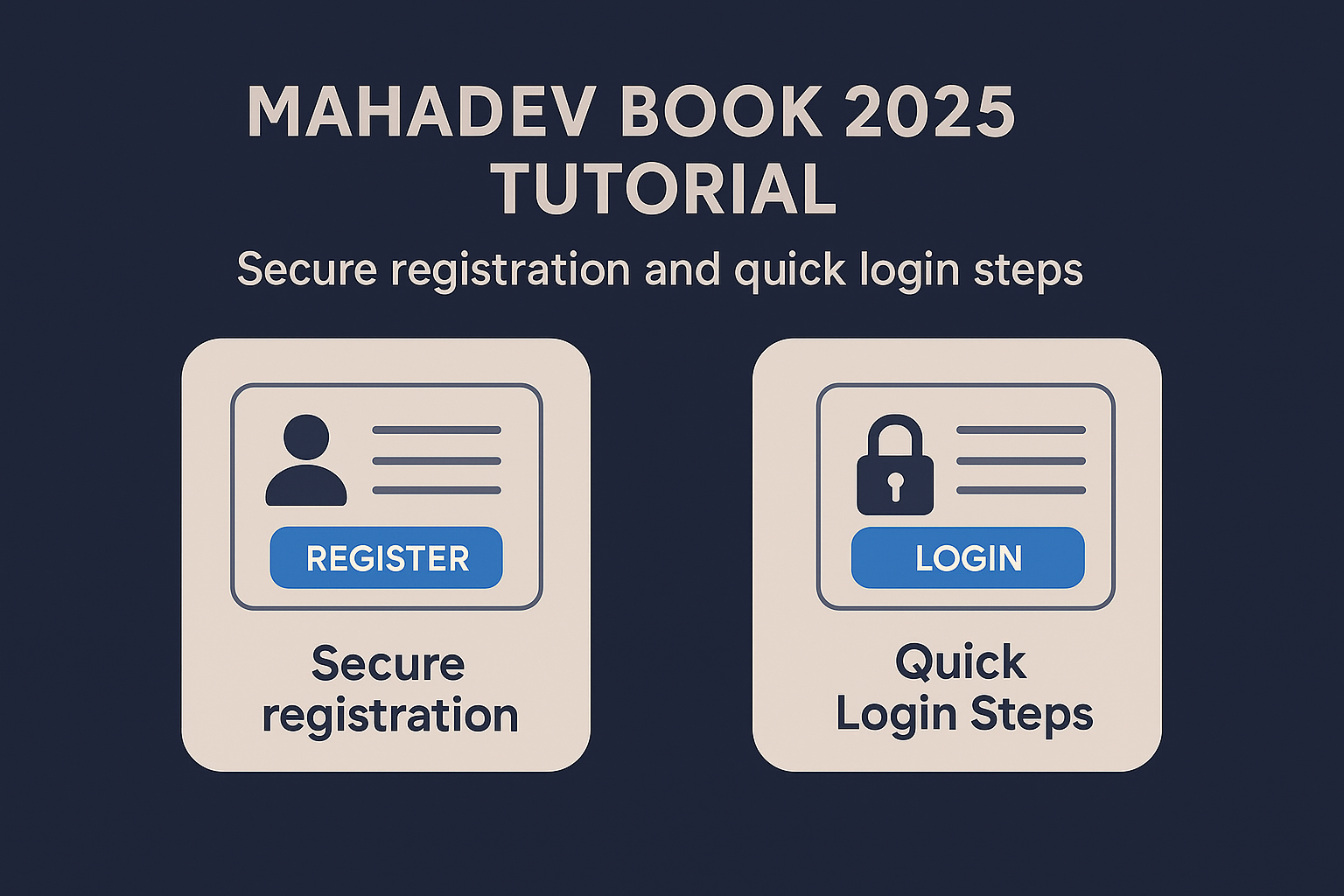 You are currently viewing Mahadev Book 2025 Tutorial: Secure Registration and Quick Login Steps