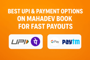 Read more about the article Best UPI & Payment Methods on Mahadev Book for Fast Withdrawals
