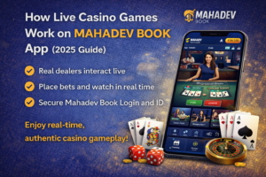 How Live Casino Games Work on Mahadev Book App